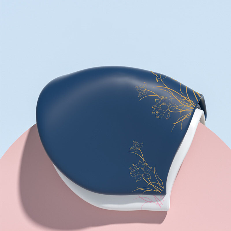 Silikonska kapa za plivanje, ženska vodootporna da ne zadavi glavu, nova profesionalna duga kosa, veliki modni bazen, poseban bazen