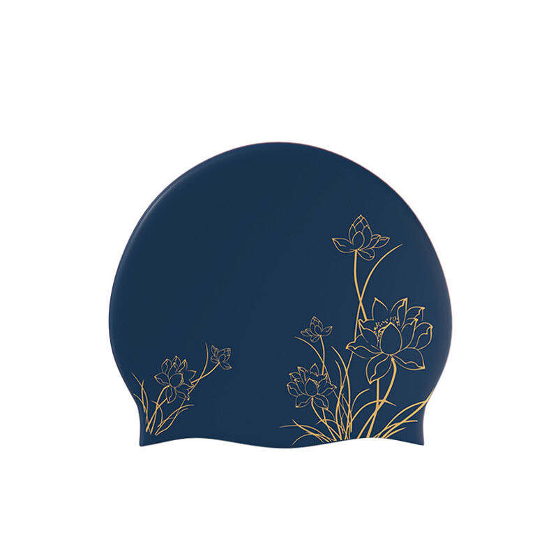 Silikonska kapa za plivanje, ženska vodootporna da ne zadavi glavu, nova profesionalna duga kosa, veliki modni bazen, poseban bazen