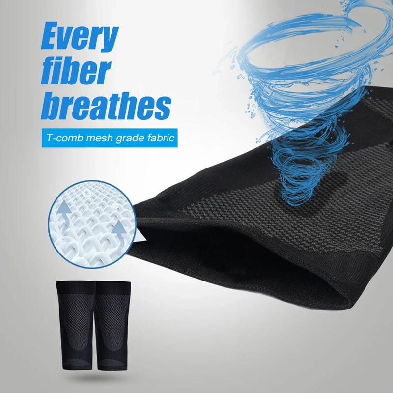 1 pāris plāns ceļgala balsts elastīgs īpaši plāns kompresijas ceļgala piedurknes kāju artrīts traumu pārsējs piedurknes Sports fitness