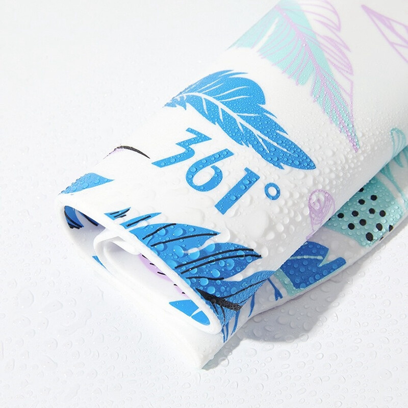 Șepci de înot unisex, impermeabile, imprimate, confortabile din silicon, elastic anti-alunecare pentru bărbați, femei, sporturi acvatice