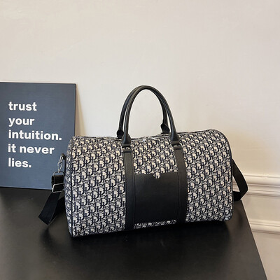 Genți de călătorie pentru femei Geantă de gimnastică Duffle Sport Fitness Business Casual Bagaj Pânză Scrisoare Geanta de mână în aer liber Geanta de weekend pentru umăr