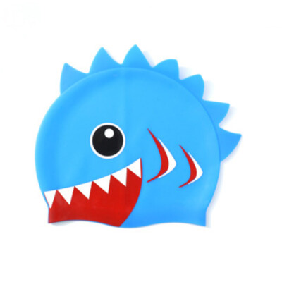 Silikonska kapa za plivanje u obliku simpatične ribe u obliku crtića za djecu, kapa za zaštitu ušiju, šešir za plivanje za dječake, djevojčice, dodaci za bazen