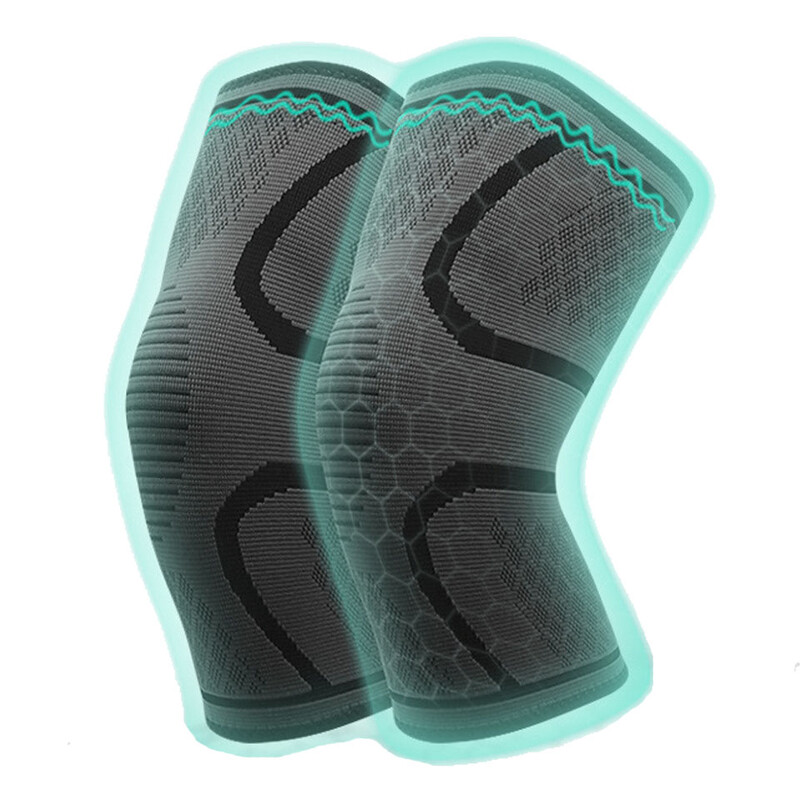 AOLIKES 1 par steznika za koljena za bolove u koljenima, kompresijski rukav za koljena za muškarce i žene, podrška za koljena za puknuće meniskusa, trčanje