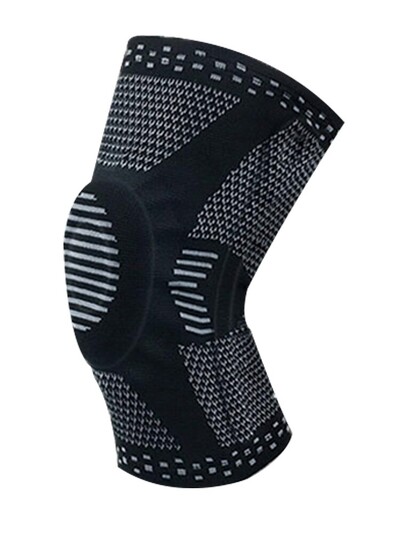Genunchiere 1 buc pentru ameliorarea durerii la genunchi, cu tampoane de gel stabilizatoare laterale, pentru menisc, ruptură, recuperare a durerii articulațiilor, unisex