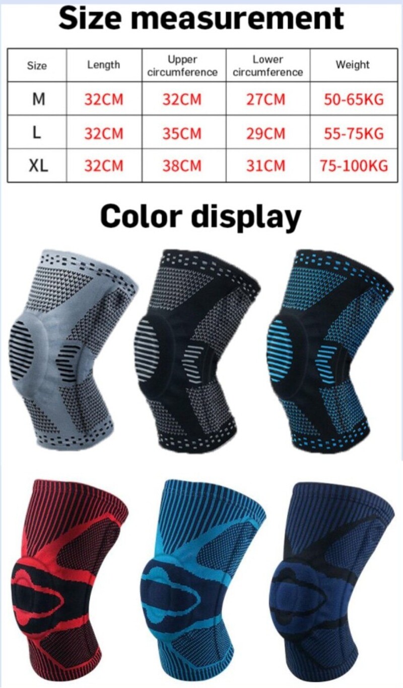 Genunchiere 1 buc pentru ameliorarea durerii la genunchi, cu tampoane de gel stabilizatoare laterale, pentru menisc, ruptură, recuperare a durerii articulațiilor, unisex