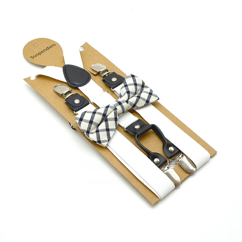 Bretele din piele elastică cu bowknot de culoare solidă Bretele Bărbați Femei Bretele reglabile pentru costum de nuntă Accesorii pentru fustă Cadou