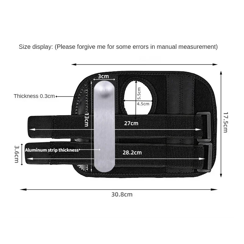 1 buc. Orteză pentru încheietura mâinii pentru alinare a tunelului carpian Suport de noapte Suport orteză de mână cu atela de sprijin pentru încheietura mâinii reglabilă cu 3 stații