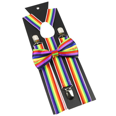 Elastične naramenice Glazbeni set leptir-mašne Naramenice Muškarci Žene Klavirska glazba Podesivi naramenice za vjenčanje Y-Back Dodaci za majice