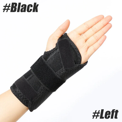 1 buc. Orteză pentru încheietura mâinii pentru suport de noapte pentru tunelul carpian, orteză de mână cu 2 atele pentru femei bărbați, suport reglabil pentru încheietura mâinii pentru ambele mâini