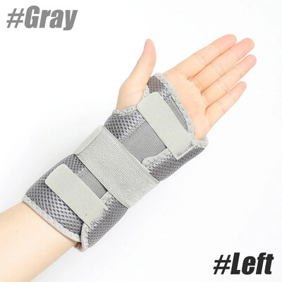 1 buc. Orteză pentru încheietura mâinii pentru suport de noapte pentru tunelul carpian, orteză de mână cu 2 atele pentru femei bărbați, suport reglabil pentru încheietura mâinii pentru ambele mâini