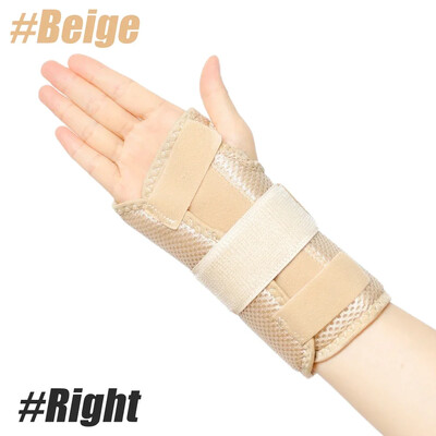 1 buc. Orteză pentru încheietura mâinii pentru suport de noapte pentru tunelul carpian, orteză de mână cu 2 atele pentru femei bărbați, suport reglabil pentru încheietura mâinii pentru ambele mâini