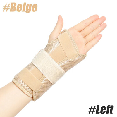 1 buc. Orteză pentru încheietura mâinii pentru suport de noapte pentru tunelul carpian, orteză de mână cu 2 atele pentru femei bărbați, suport reglabil pentru încheietura mâinii pentru ambele mâini