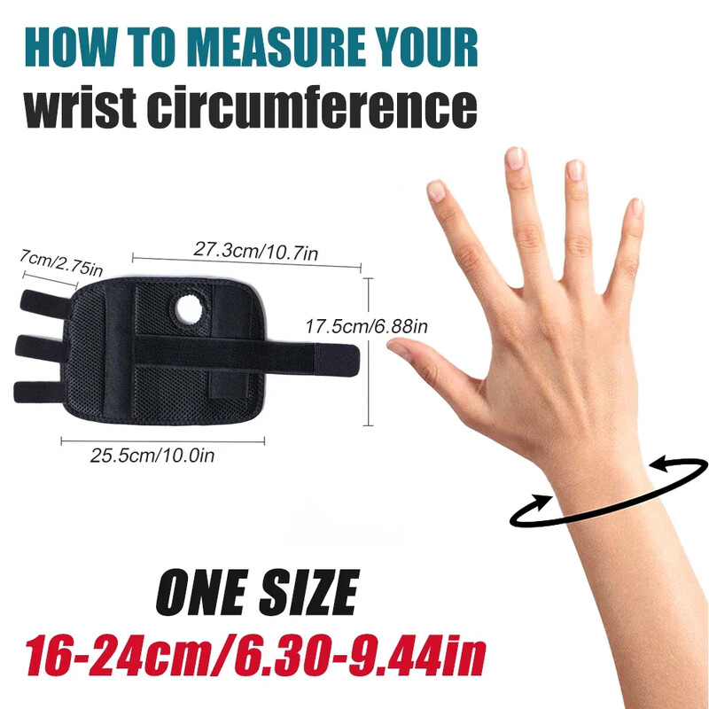 1 buc. Orteză pentru încheietura mâinii pentru suport de noapte pentru tunelul carpian, orteză de mână cu 2 atele pentru femei bărbați, suport reglabil pentru încheietura mâinii pentru ambele mâini