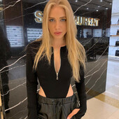 Body cu mânecă lungă, cu fermoar, sexy pentru femei