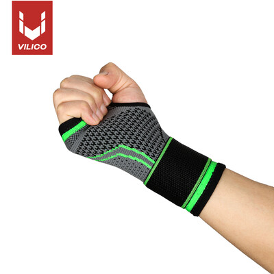 Gym Sports Wristband Protector pentru încheietura mâinii Protectie pentru palme Suport pentru încheietura mâinii Curea reglabilă pentru încheietura mâinii Mănuși de compresie pentru tunelul carpian