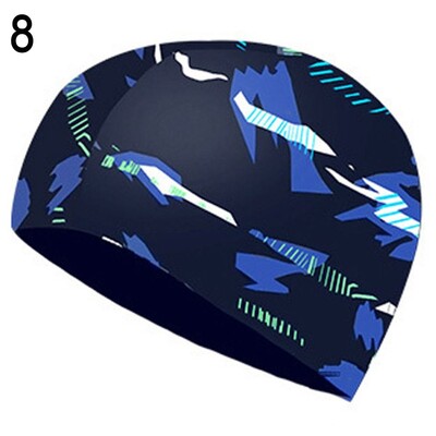 Peldcepures vīriešiem Sieviešu elastīgas neilona ausu aizsargs gariem matiem peldbaseina cepures īpaši plānas peldcepures