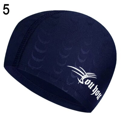 Peldcepures vīriešiem Sieviešu elastīgas neilona ausu aizsargs gariem matiem peldbaseina cepures īpaši plānas peldcepures