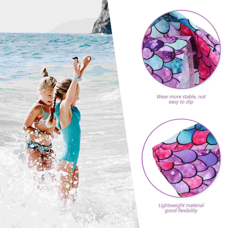 Peldcepure bērniem — bērnu peldcepure, poliestera ūdensnecaurlaidīga peldcepure, kas nosedz ausis gariem un īsiem matiem