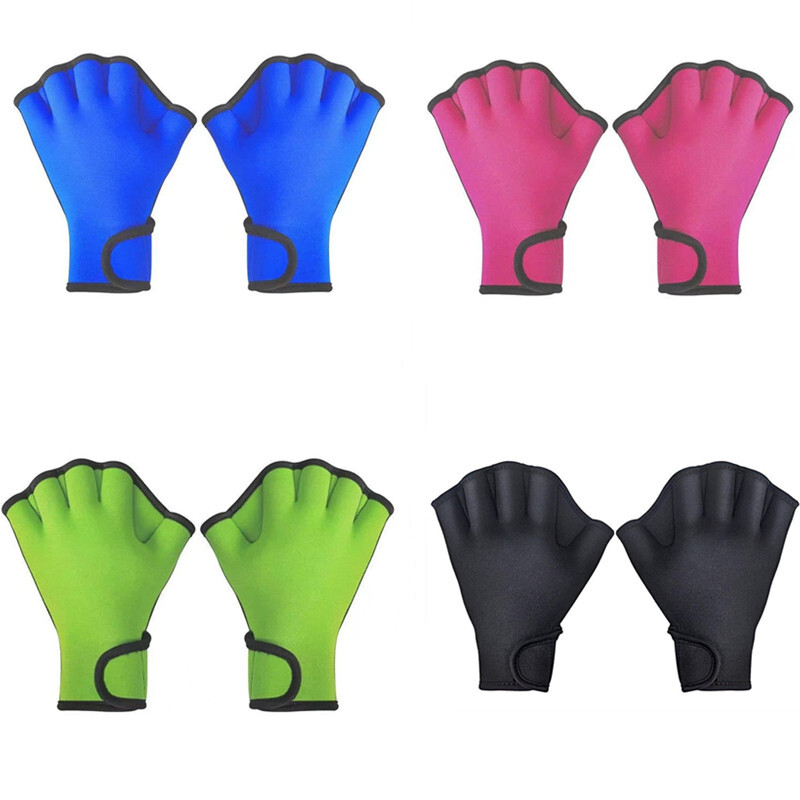 2 buc Înot Scufundări Aripioare de mână plutitoare Material de scufundări Hand Web Picioare de rață Skimming Palm Padel Sporturi de apă Echipament de antrenament