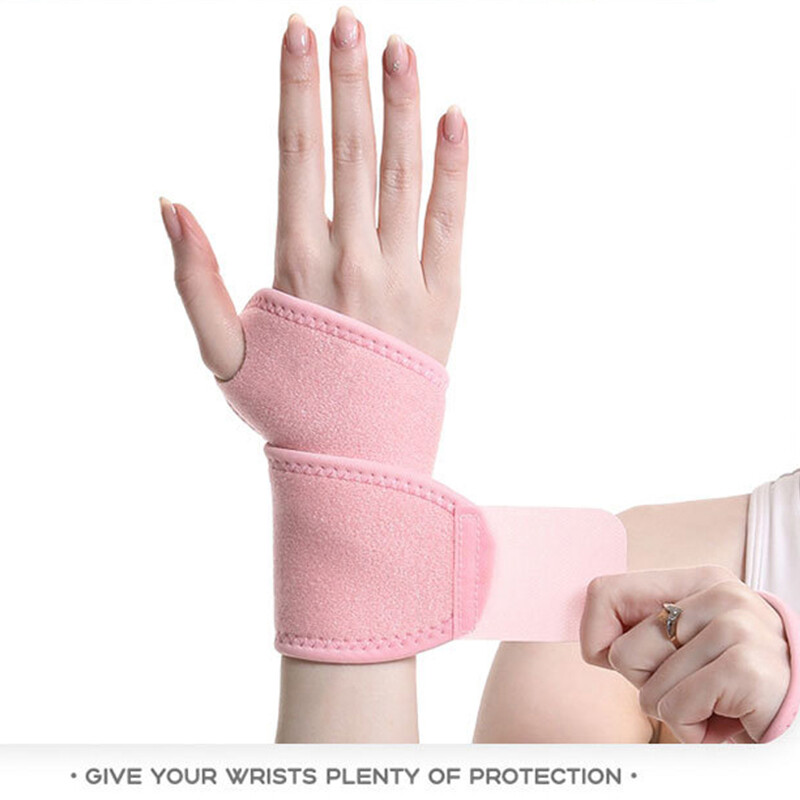 Rokas aizsargsiksna Unisex breketes atbalsts karpālā kanāla sastiepumiem, sastiepumiem, sporta siksna Sporta sāpju mazināšanai ietīšana pārsējs sporta zāle Aizsargaprīkojums