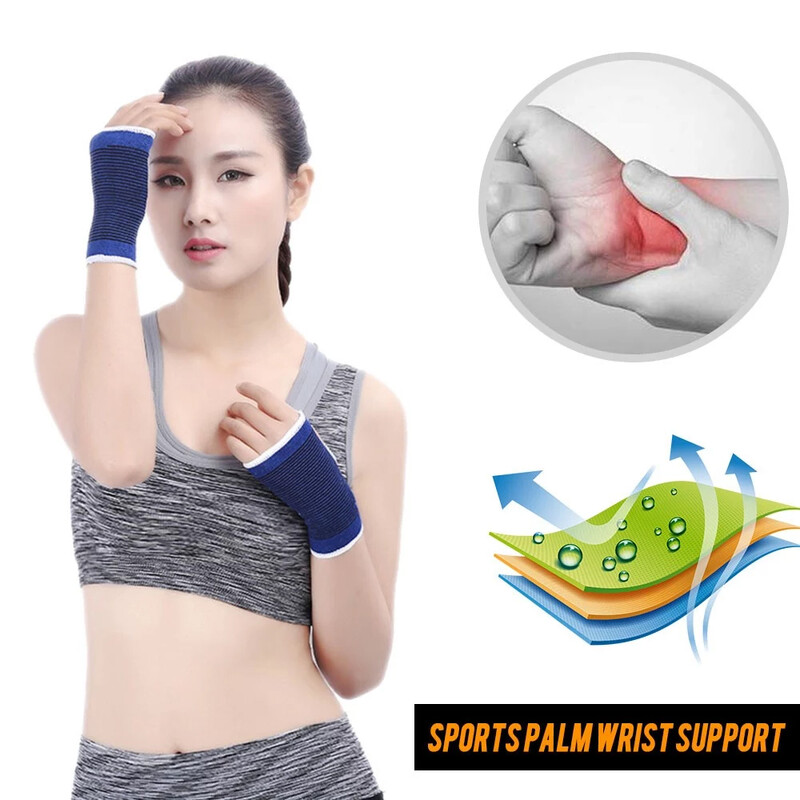 1 pár rukavíc na podporu zápästia, palec, zápästie, popruh na rukavice, elastické ortézy na šport, úľava od bolesti zápästia a artritída