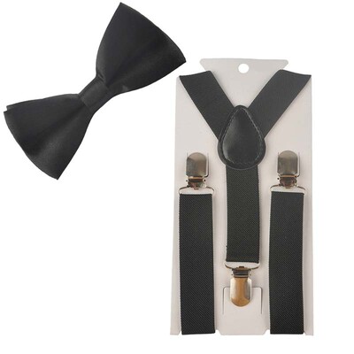 Regulējami ballītei 2gab. Sukariņi Meitenes Y Mugura Bērniem Taurītes Elastīgās Bērnu Kaklasaites Bikšturi Puiši