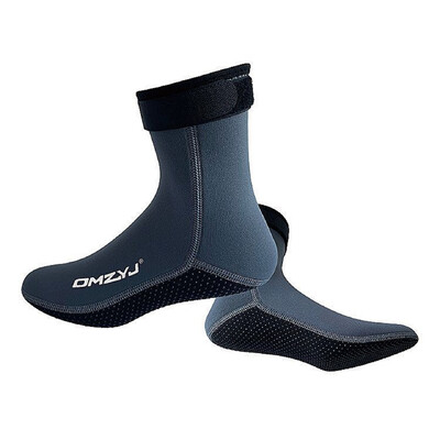 Șosete de scufundări din neopren de 3 mm Bărbați, femei, pescuit sub apă, snorkeling, iarnă, înot, șosete termice, anti-alunecare, rezistente la uzură, șosete de plajă