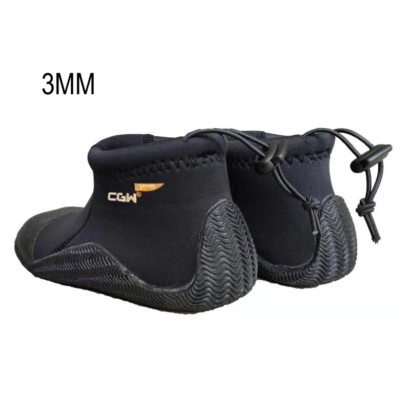 3 MM neoprēna āra ūdens sporta veidi, zemūdens makšķerēšana, smaiļošana, snorkelēšana, sērfošana, peldēšanas apavi, peldvietas apavi