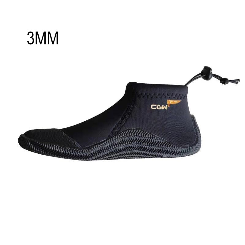 3 MM neoprēna āra ūdens sporta veidi, zemūdens makšķerēšana, smaiļošana, snorkelēšana, sērfošana, peldēšanas apavi, peldvietas apavi