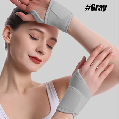 1 buc. Wrap de compresie pentru încheietura mâinii, pentru femei, bărbați, pentru entorsă, pentru încheietura mâinii, pentru ameliorarea durerii, în tunelul carpian, pentru sport.