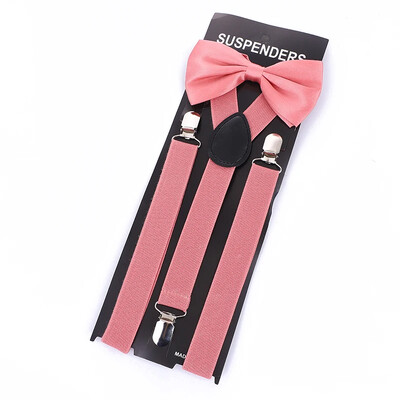 Kuum müük Elastsed nahast traksid koos kikilipsuga Meeste 3 klambriga Vintage meeste naiste ripatsid püksid pulmade vedrustus seelikutele