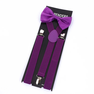 Kuum müük Elastsed nahast traksid koos kikilipsuga Meeste 3 klambriga Vintage meeste naiste ripatsid püksid pulmade vedrustus seelikutele