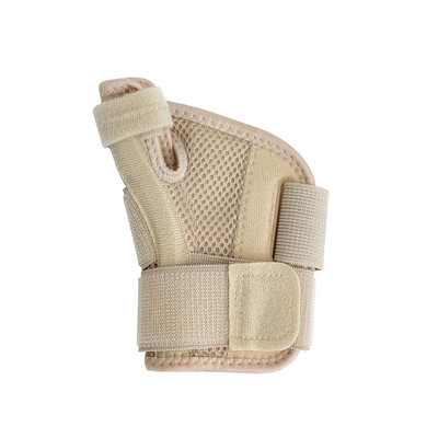 Atela flexibilă respirabilă pentru încheietura mâinii, suport pentru degetul mare, pentru tendinită, artrită, protecție pentru degetul mare, se potrivește mâinii drepte și stângi