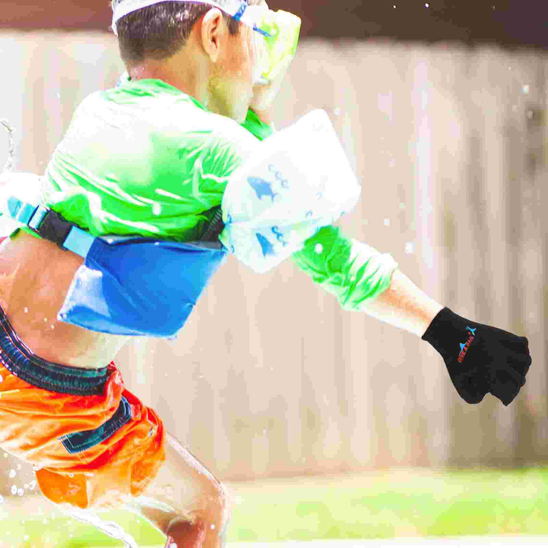 Aripioare de mână Sporturi acvatice Mănuși de scufundări 5 mm Accesorii pentru înot Vâslă pentru piscină Clopote mut cu gantere Palete cu palmă Degetul complet