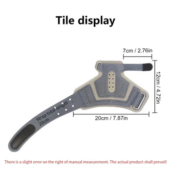 1 τεμ. Αντίχειρας Ορθωση για τενοντίτιδα και ποντικιού Ελαφριά και αναπνεύσιμος νάρθηκας αντίχειρα για αριστερό και δεξί χέρι