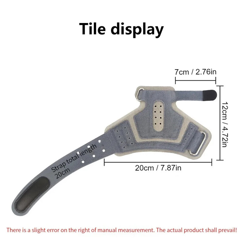 1 buc. Orteză pentru degetul mare pentru tenosinovită și mâna de șoarece Atela pentru degetul mare și respirabilă pentru mâna stângă și dreaptă