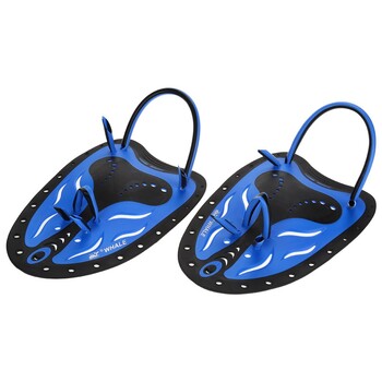 WHALE Swimming Paddle Fin Flipper For Swimming Γάντια κατάδυσης με ιμάντες σιλικόνης με ρυθμιζόμενο εξοπλισμό προπόνησης