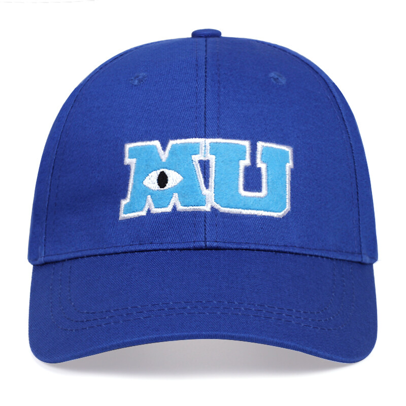 Şapcă de baseball comică Bărbaţi Adulti Unisex Bumbac MU Broderie Şapcă cu ochi mari Monster University Femei Pălării de soare Căciulă de camioner Bonnet Gorras