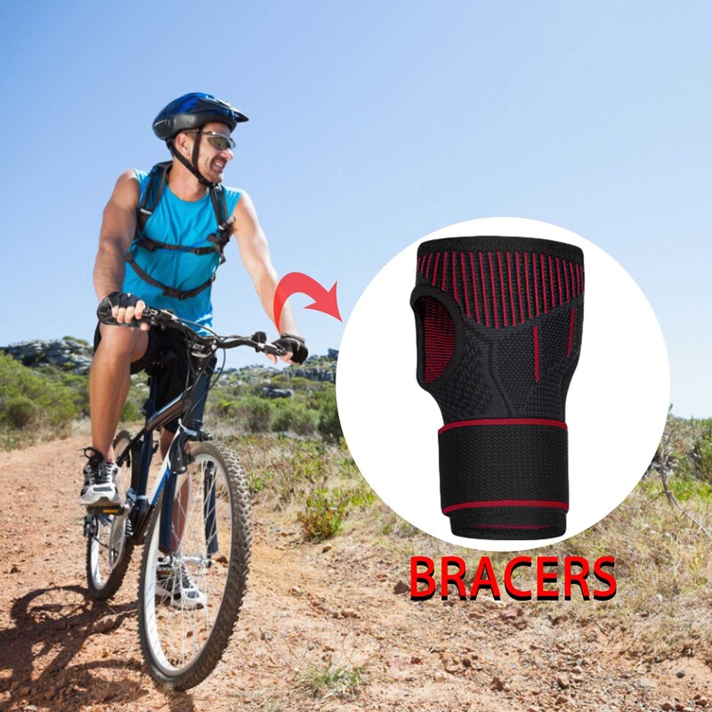 Brace pentru încheietura mâinii, unisex, reglabil, pentru încheietura mâinii, pentru ridicarea greutăților, antrenament în sală, pentru încheietura mâinii, bretele, pentru fitness