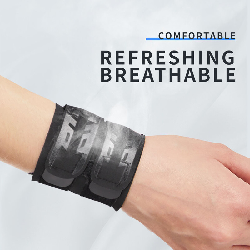 GOBYGO 1 buc. Bretetă subțire respirabilă pentru încheietura mâinii, leziuni sportive, fitness, anti-entorsă, brățări de compresie, gimnastică, baschet, badminton, tenis