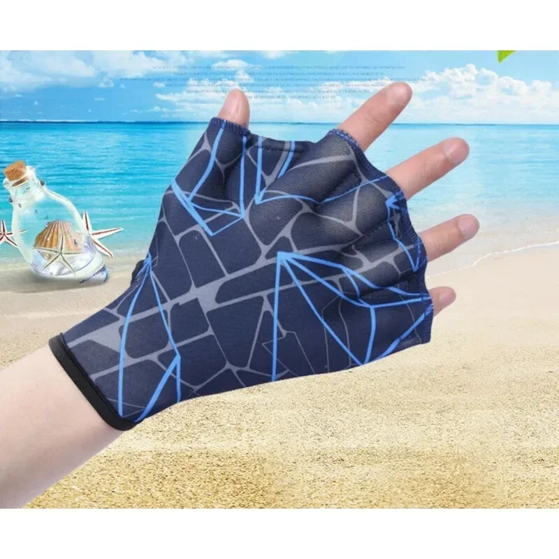 Mănuși de înot Mănuși impermeabile labe de rață potrivite pentru antrenament înot apă fitness surfing snorkeling mănuși de înot