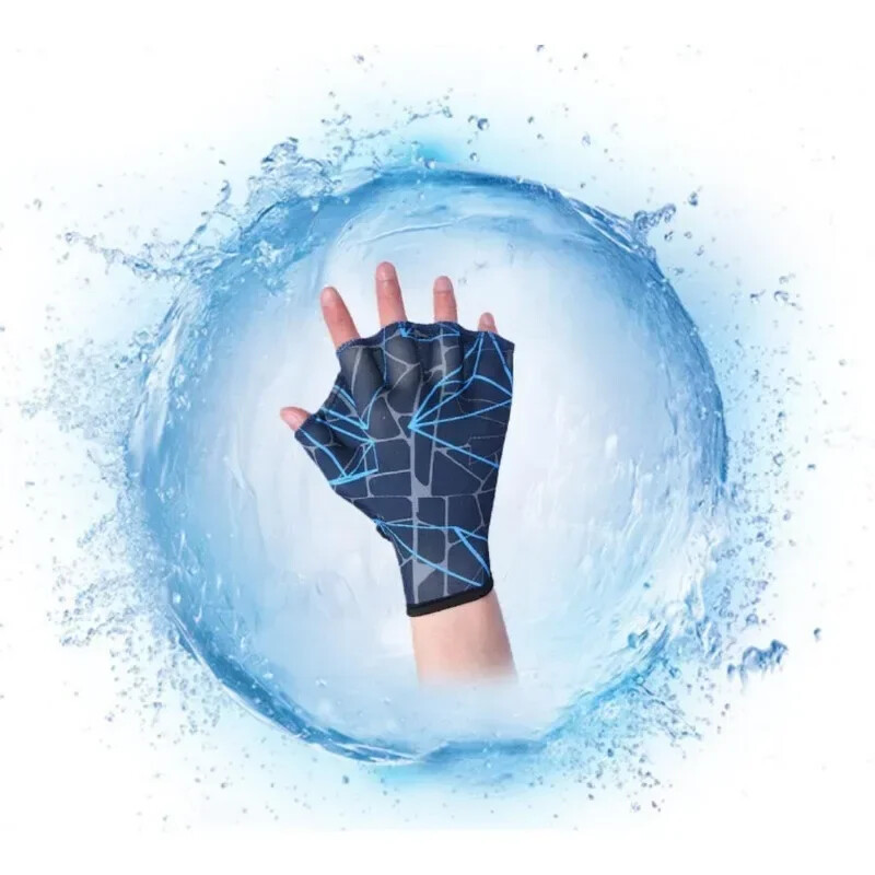 Mănuși de înot Mănuși impermeabile labe de rață potrivite pentru antrenament înot apă fitness surfing snorkeling mănuși de înot