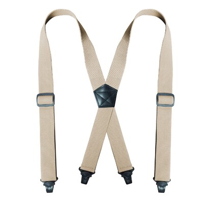 Muški veliki, visoki tregeri za teške uvjete rada za posao, 3,8 cm/1,5 inča X-leđa 4 jake plastične kopče, podesive elastične naramenice za hlače