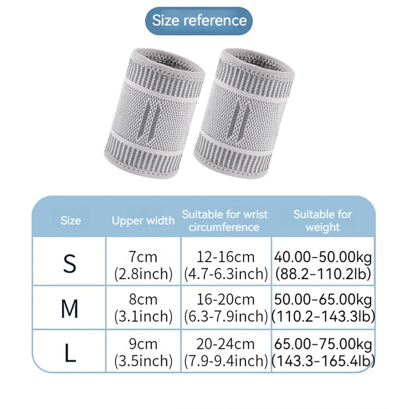 1 buc. Protecție pentru încheietura mâinii, cu autoîncălzire, Suport de compresie pentru încheietura mâinii, pentru mânecă de protecție a articulațiilor de tenis de badminton, menține căldura
