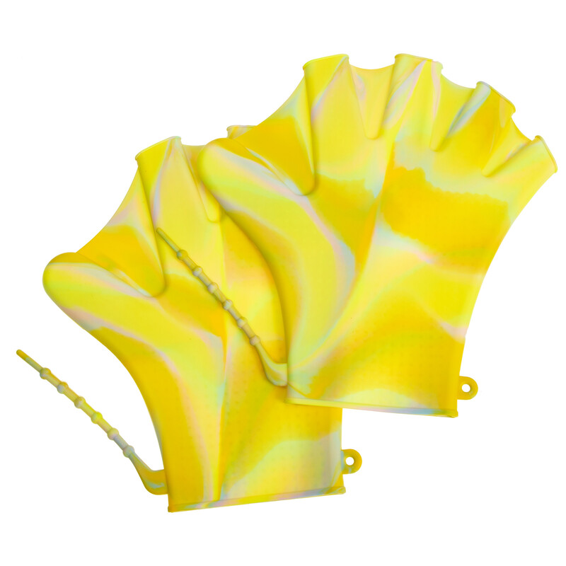 Mănuși de înot Palete Rezistență la apă Acoperire pentru mâini de exersare Scufundări din silicon Sală de antrenament la piscină pentru bărbați