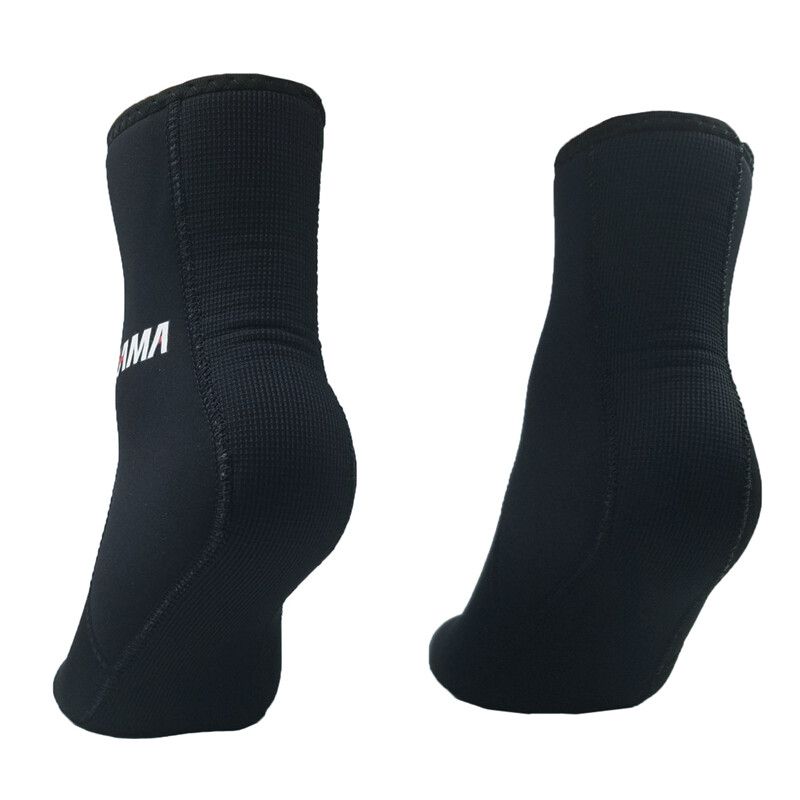 Șosete de scufundări din neopren de 7 mm pentru pescuit subacvatic Vânătoare subacvatică Negru DS02