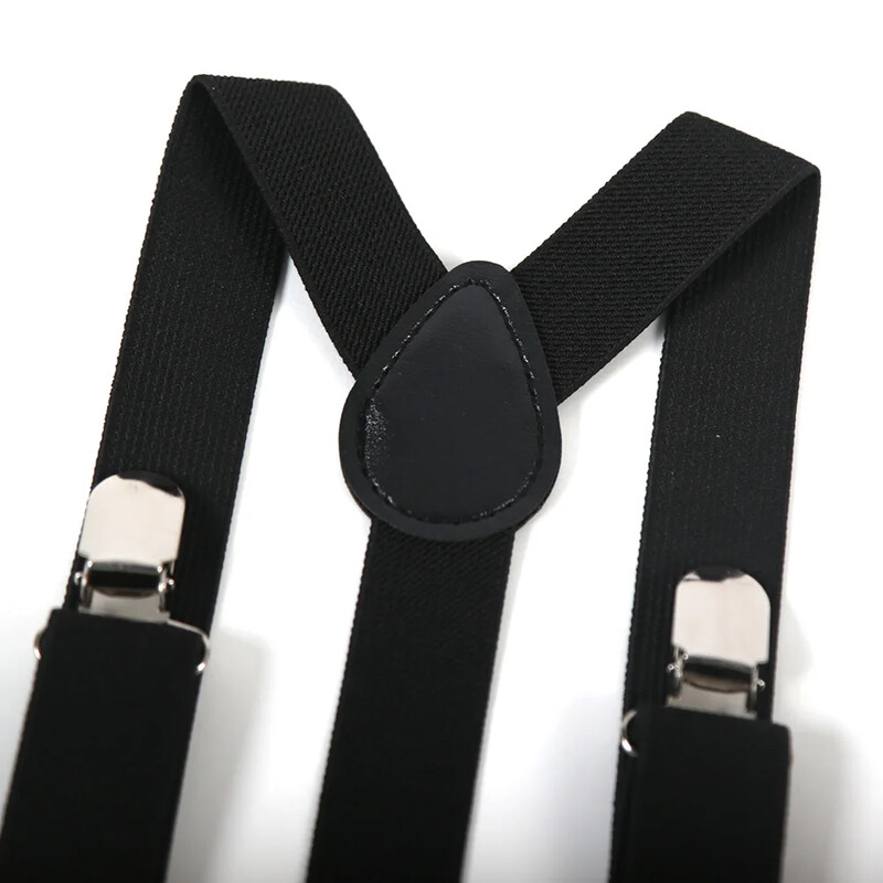 Bretele Seturi de papion pentru bărbați, pantaloni, îmbrăcăminte pentru adulți, bretele, bărbați, cămașă, rochie, femei, petrecere de nuntă, elastic, spate, accesorii pentru costum