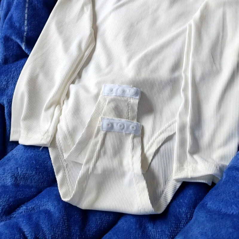 Body cu mânecă lungă femei sexy High Street Chic Skinny Cozy stil american Hotsweet Lady Tops Y2K Îmbrăcăminte cu gât roscat de toamnă