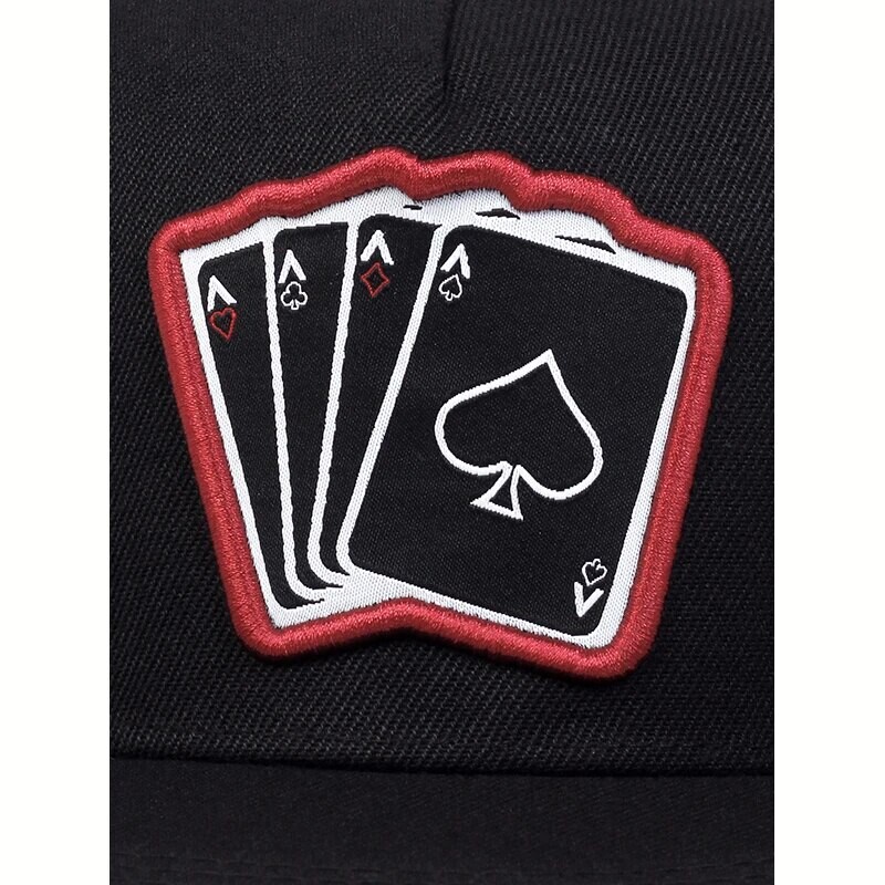 2024 Nouă șapcă hip hop la modă bărbați, femei, cărți de joc reglabile, șepci de baseball brodate, pălărie de soare în aer liber, pălării unisex snapback