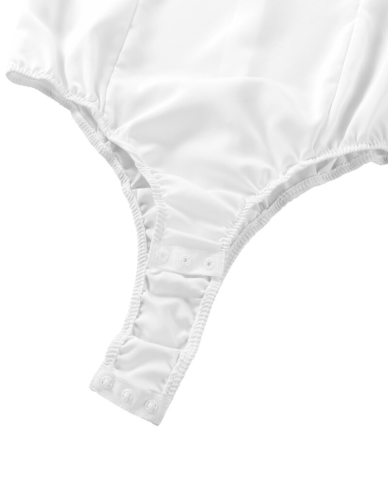 Cămașă de corp de damă Uniforme de lucru pentru doamnă de birou Bluze albe Haine subțire Cămașă OL cu mânecă lungă Tricou Colanți de lucru ușor de îngrijit Cămașă